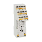 LOVATO ELECTRIC - Embases x Rel. industr HR60 4 inverseurs (Bornes à resort). Push-in technology