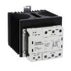 LOVATO ELECTRIC - Relais statiques complet avec dissipateur, 3ph(3 com) 48A, 24...255VAC/DC