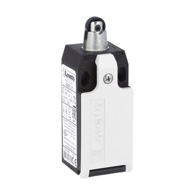 LOVATO ELECTRIC - FIN DE COURSE A POUSSOIR A GALET PLASTIQ
