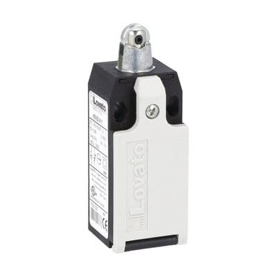 LOVATO ELECTRIC - Interrupteurs de position a poussoir avec contacts 1NO+1NC dépendant Galet métal