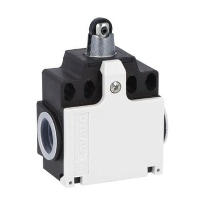 LOVATO ELECTRIC - Interrupteurs de position a poussoir à galet 2NC brusque. Galet plastique