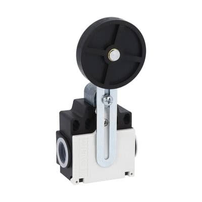 LOVATO ELECTRIC - Interrupt de position a levier à galet réglable 2NO dépendant. Galet caoutchouc