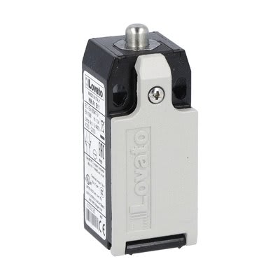 LOVATO ELECTRIC - Interrupt en MÉT de pos a poussoir MÉTlique 1NO+1NC dépend. chev. Acier bouton