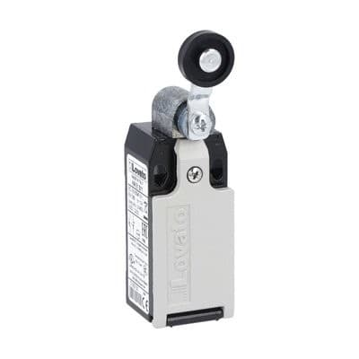 LOVATO ELECTRIC - Interrupteurs en métal de position a levier, 1NO+1NC brusque Galet plastique.