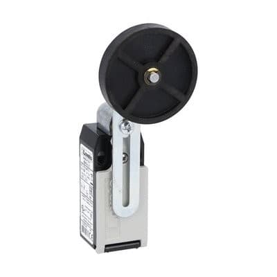 LOVATO ELECTRIC - Interrupt en métal de pos OFFSET galet régl., 2NO+1NC dépend. Galet caoutchouc,