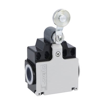 LOVATO ELECTRIC - Interrupt en métal de position a levier à galet. 1NO+1NC brusque. Galet métal
