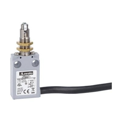 LOVATO ELECTRIC - Interrupt de pos K a pouss. à galet MÉT. à 90° filetée M12 1NO+1NC dépen. préc