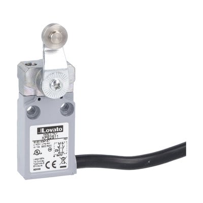 LOVATO ELECTRIC - Interrupt de position série K a lev à galet en métal 1NO+1NC dépendant précâblé