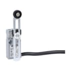 LOVATO ELECTRIC - Interrupt de pos K a lev à galet réglable en plast. 1NO+1NC brusque précâblé