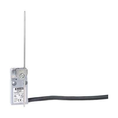 LOVATO ELECTRIC - Interrupt de pos série K a lev à réglable en métal 1NO+1NC dépendant précâblé