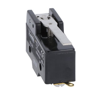 LOVATO ELECTRIC - Microrupteurs de position en plast. série K a levier plat 54mm 1NO+1NC à souder