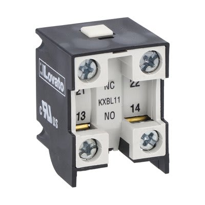 LOVATO ELECTRIC - Bloc de contacts 1NO+1NC brusque pour interrupteurs de position série K