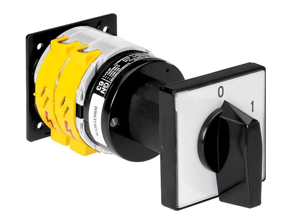 LOVATO ELECTRIC - 3P 2 POS 7GN25 CAM SWITCH DIN RAIL MOUNT