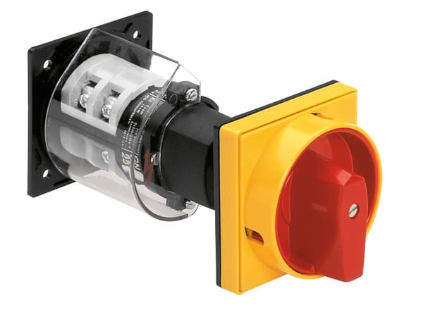 LOVATO ELECTRIC - 3P 3POS REVERSING SWITCH F/MNTG Y-R65X65