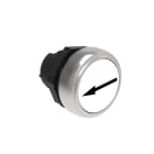 LOVATO ELECTRIC - BOUTON POUSSOIR AFFLEURANT A IMP PLAT. SERIES CHRO. PLASTIC Ø22mm BLANC "?"