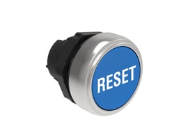 LOVATO ELECTRIC - TETE BOUTON AFFLEURANT RESET BLEU