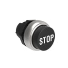 LOVATO ELECTRIC - TETE BOUTON DEPASSANT STOP NOIRE