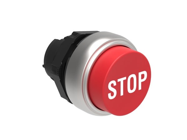 LOVATO ELECTRIC - TETE BOUTON DEPASSANT STO ROUGE