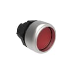 LOVATO ELECTRIC - BOUTON POUSSOIR RENTRANT A IMPULSION PLATINUM SERIES CHROMED PLASTIC Ø22mm ROUGE