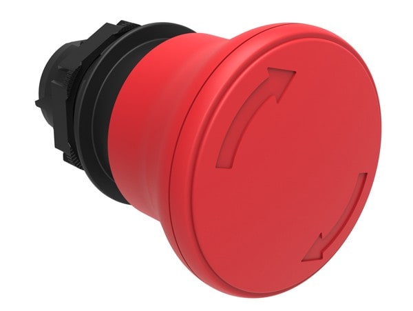 LOVATO ELECTRIC - TETE BOUTON ROUGE COUP POING 40MM