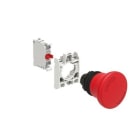 LOVATO ELECTRIC - KIT Bouton d'arrêt d'urgence en plast., à verrouil., déverrouillage par rotation