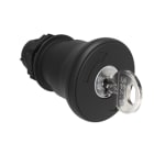 LOVATO ELECTRIC - BOUTON "COUP DE POING" PLAT. CHRO. PLASTIC TOURNER LA CLÉ xDEVEROUILLER Ø40mm