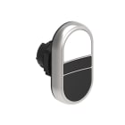 LOVATO ELECTRIC - TETE DOUBLE BOUTON AFFLEURANT BLANC-NOIR