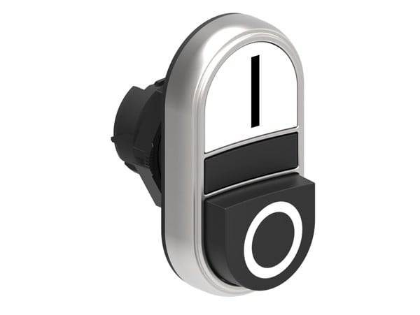 LOVATO ELECTRIC - TETE DOUBLE BOUTON AFFLEURANT/ DEPASSANT
