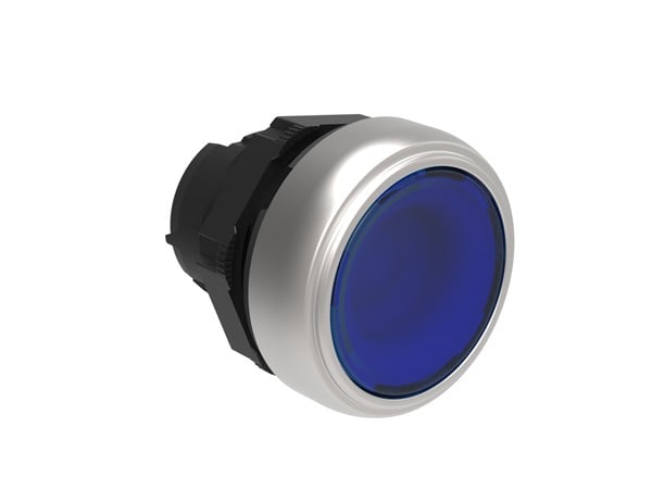 LOVATO ELECTRIC - TETE BOUTON AFFFLEURANT BLEU LUMINEUX