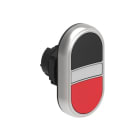 LOVATO ELECTRIC - TETE DOUBLE BOUTON NOIRE-ROUGE