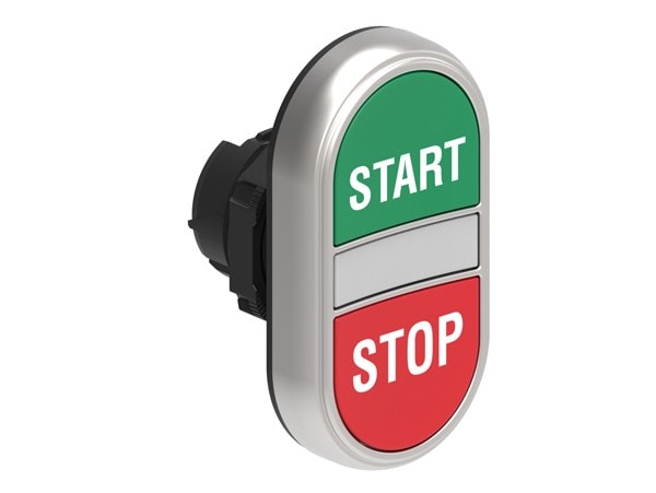 LOVATO ELECTRIC - TETE DOUBLE BOUTON VERT-ROUGE START-STOP