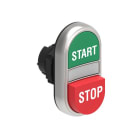 LOVATO ELECTRIC - TETE DOUBLE BOUTON AFFLEURANT V/R START-