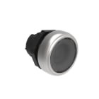 LOVATO ELECTRIC - BOUTON POUSSOIR LUMINEUX AFFLEURANT A ACCR. PLAT. SERIES CHRO. PLASTIC BLANC