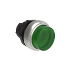 LOVATO ELECTRIC - BOUTON POUSSOIR LUMINEUX DEPASSANT A ACCR. PLAT. SERIES CHRO. PLASTIC VERT