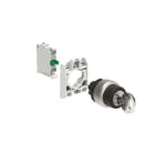 LOVATO ELECTRIC - KIT Commutateur sélectif en plast. clé de com, 2 pos 0-1 + socle de fix