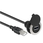 LOVATO ELECTRIC - INTERFACE DE COMM. Ø30mm, INTERFACE USB TYPE 3.0, connex. TYPE A FEMELLE/A MÂLE
