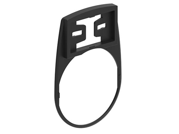 LOVATO ELECTRIC - PORTE-ÉTIQUETTE NOIR xÉTIQUETTES plast VIERGES OU GRAVÉES LPXAU108