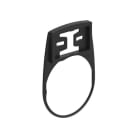 LOVATO ELECTRIC - PORTE-ÉTIQUETTE NOIR xÉTIQUETTES plast VIERGES OU GRAVÉES LPXAU108