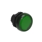 LOVATO ELECTRIC - TETE DE VOYANT PLATINUM SERIES CHROMED PLASTIC, VERT SANS ADAPTATEUR DE MONTAGE