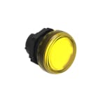 LOVATO ELECTRIC - TETE DE VOYANT PLATINUM SERIES CHROMED PLASTIC, JAUNE SANS ADAPTATEUR DE MONTAGE