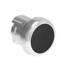 LOVATO ELECTRIC - Bouton poussoir affleurant a accrochage serie Platinum metal Ø22mm noir