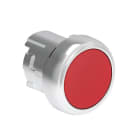 LOVATO ELECTRIC - Bouton poussoir affleurant a impulsion serie platinum metal Ø22mm rouge