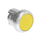 LOVATO ELECTRIC - Bouton poussoir affleurant a impulsion serie platinum metal Ø22mm jaune