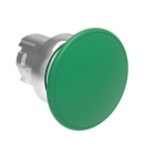 LOVATO ELECTRIC - Bouton "coup de poing" impulsion série Platinum Ø22mm métal Ø40mm, vert