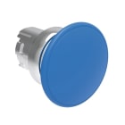 LOVATO ELECTRIC - Bouton "coup de poing" impulsion série Platinum Ø22mm métal Ø60mm, bleu