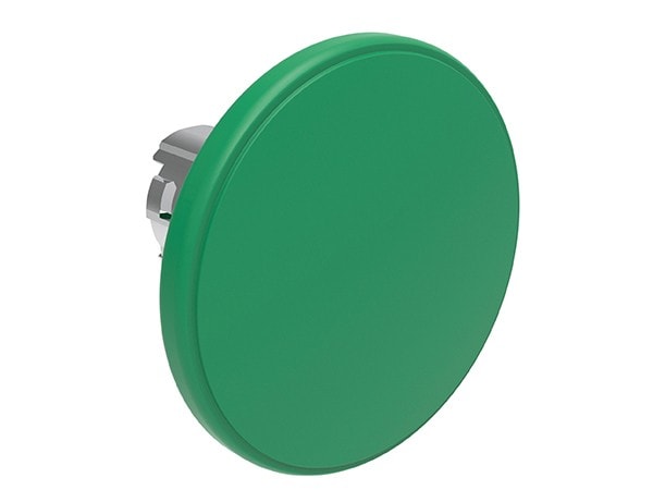 LOVATO ELECTRIC - Bouton "coup de poing" impulsion série Platinum Ø22mm métal Ø60mm, vert