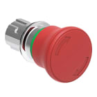 LOVATO ELECTRIC - Bouton "coup de poing" tour pr deverouil. MÉT Ø40mm Arrêt ISO 13850 Rou.
