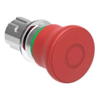 LOVATO ELECTRIC - Bouton "coup de poing" tir. pour dever. PLAT. arrêt ISO13850 Rouge