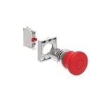 LOVATO ELECTRIC - KIT bouton-poussoir d'arrêt d'urgence en MÉT, à verrouil.