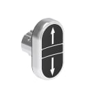 LOVATO ELECTRIC - Bouton poussoir double touche affleurant, a IMP PLAT.Ø22mm MÉT noir - noir ? - ?